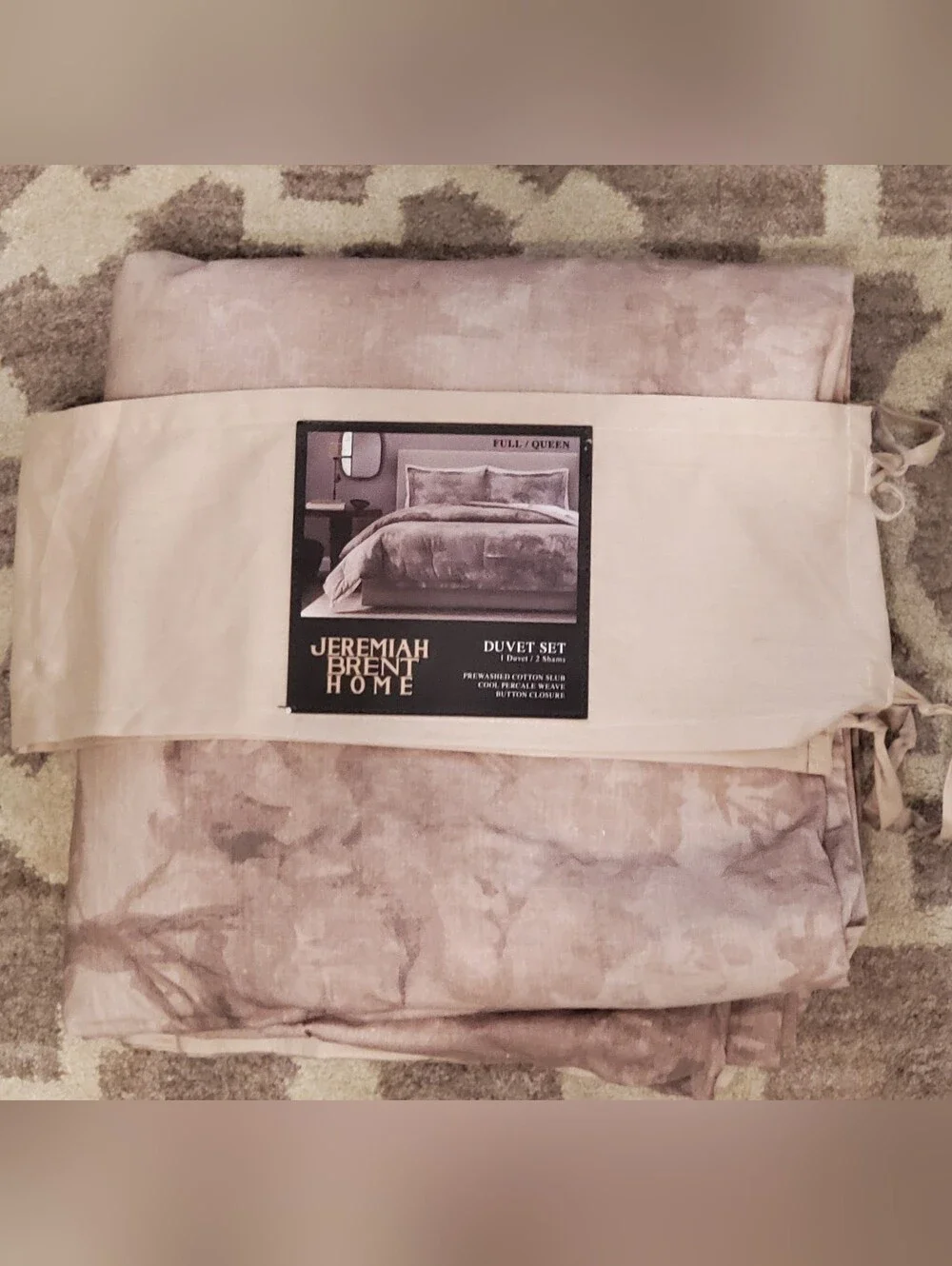 Duvet Set By Jeremiah BRENT Full Queen